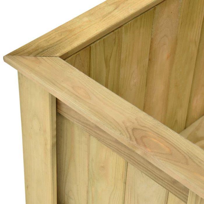 VidaXL Jardinière surélevée 196x50x50 cm Bois de pin imprégné