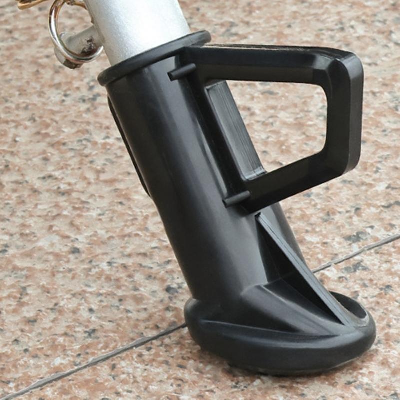 Impact Resistant Plastic Motorcycle Footrest Stands Easy Mounting and Robust Support Electric Scooters Kickstand