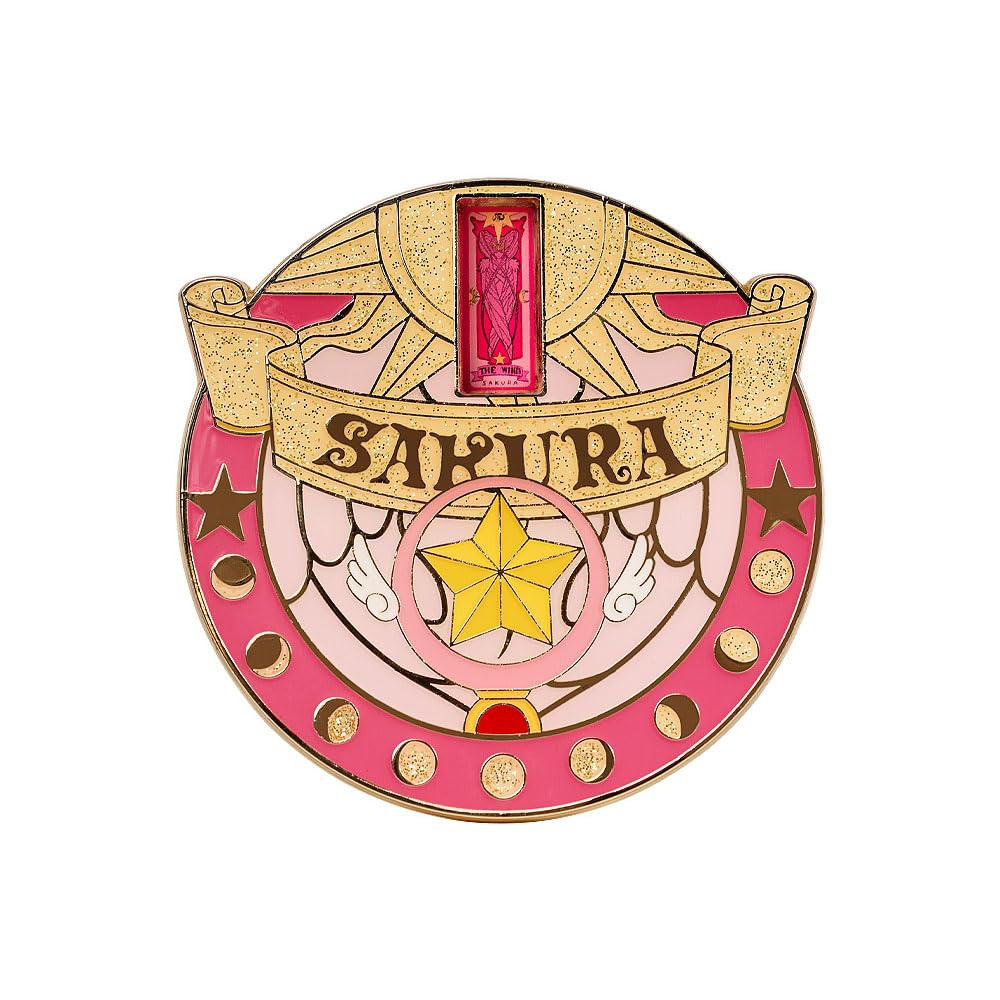 Cardcaptor Sakura 25th Anniversary Metal Badge Star Key