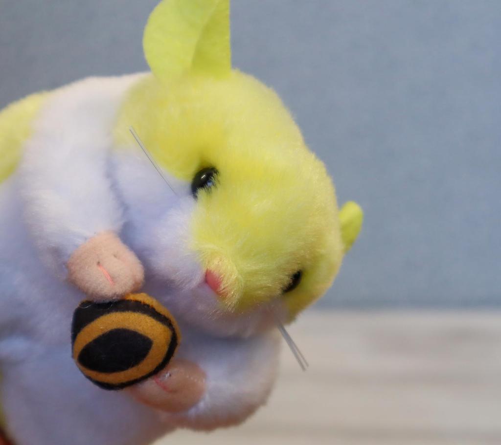 Takeoff Baby Palette Hamster Plush Toy, Yellow