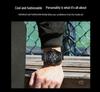 Men's Sports Silicone Band Waterproof Hollow Calendar Watch