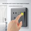 86-Type Wall-Mounted Switch & Power Socket Combo