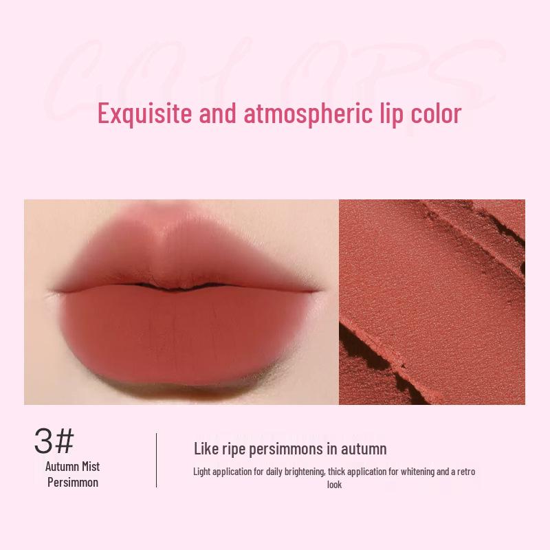 Raqi Soft Mist Charming Color Lip Glaze - Moisturizing, Long-lasting, Easy-to-Apply 2026 Lipstick Set