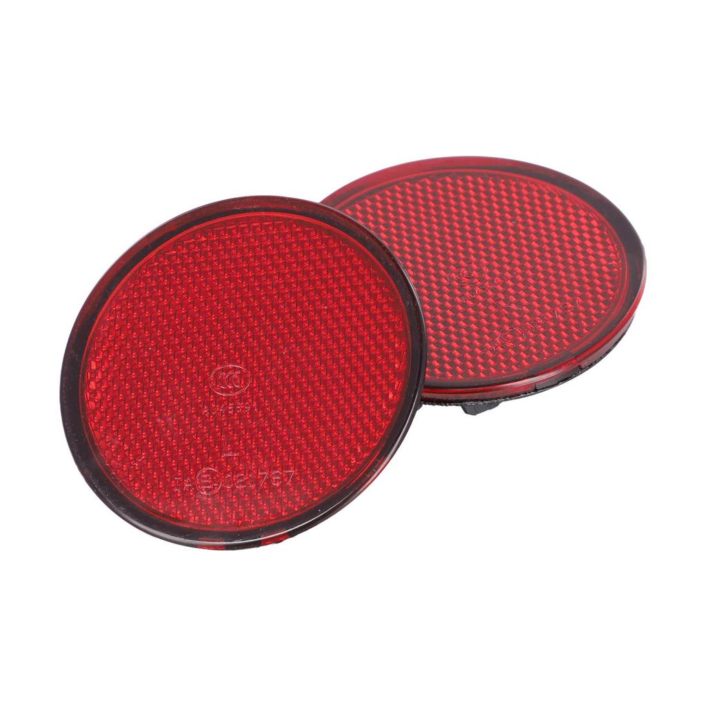 For Nissan For QASHQAI Compatible Round Reflectors for Back Bumper Installation