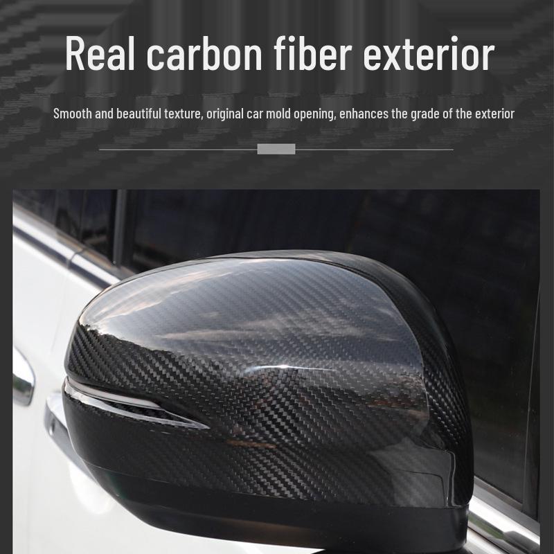 Tantan Carbon Fiber Rearview Mirror Shell for GAC Honda Odyssey - Dry Real Carbon Fiber Exterior Modification