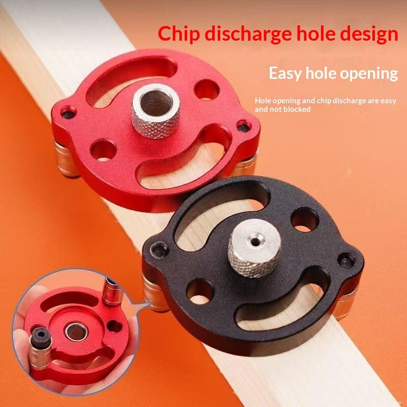 Self Centering Doweling Jig, Dowel Drill Guide Drill Guide For Straight Holes Wood Panel Hole Puncher Locator