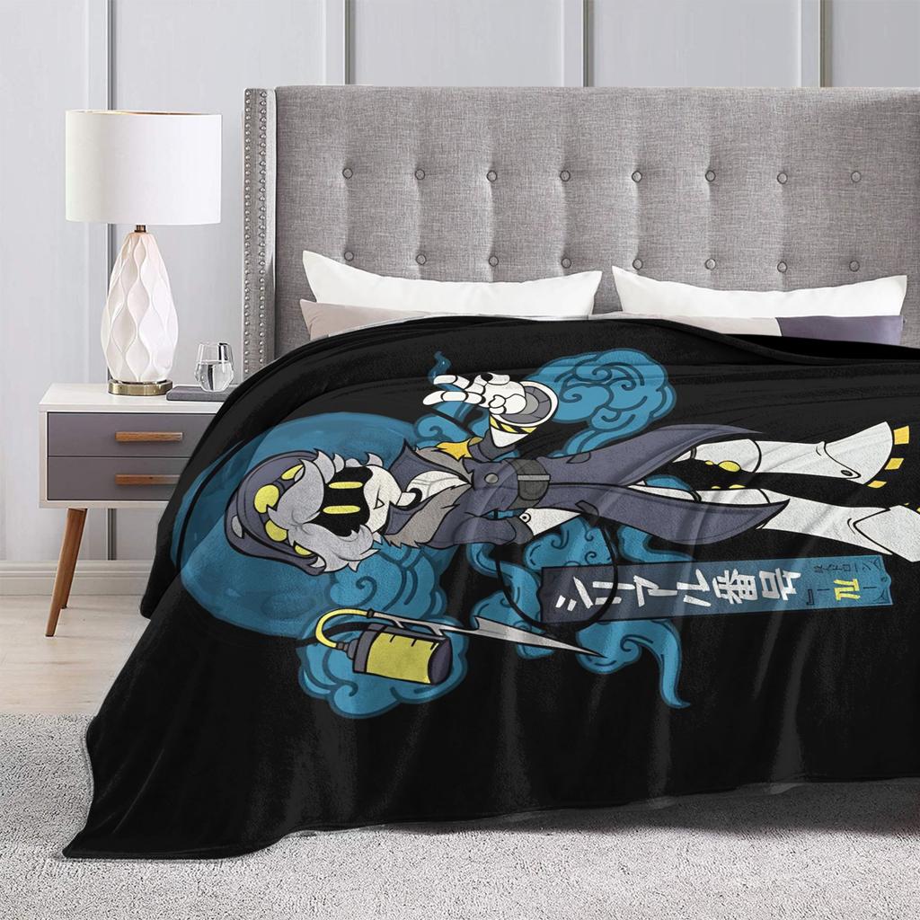 Serial Designation N Murder Drones Blanket Coral Fleece Plush Textile Decor Warm Throw Blanket for Sofa Bedroom Bedding Throws