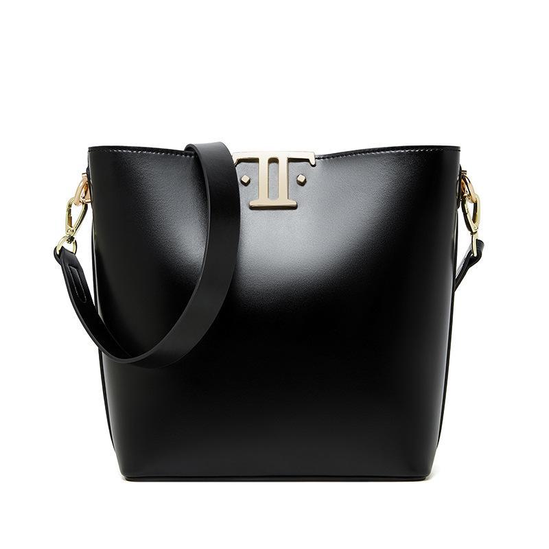 

Жіноча сумка через плече з натуральної шкіри великої місткості - стильний та оригінальний дизайн