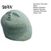 Blue Sandstone Statue Cute Stone Primitive Man Figurine Funny Stoneman Carving Face Home Atmosphere Enhancer Decoration for Garden Decor Fish