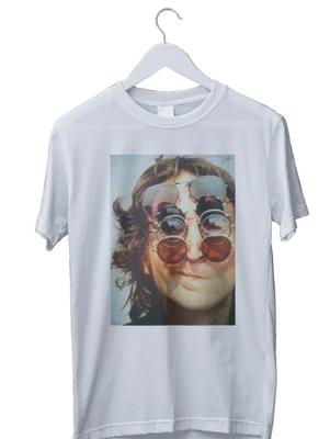 Men's Casual Graphic John Lennon Fans Graphic T-Shirt Mens S M L XL...