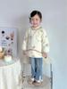 2025 Fall/Winter Unisex Fleece Smock for Kids: Reversible Baby Bib and Eating Wear