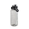 Large Capacity Sports Water Bottle with Straw - Portable PC Plastic Cup for Fitness and Cold Drinks