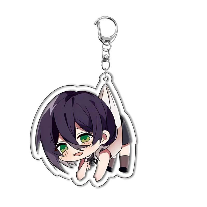 Chainsaw Man Pochita Acrylic Keychain Anime Figure Pendant Accessory Present for Fans Cosplay Merchandise Dropshipping