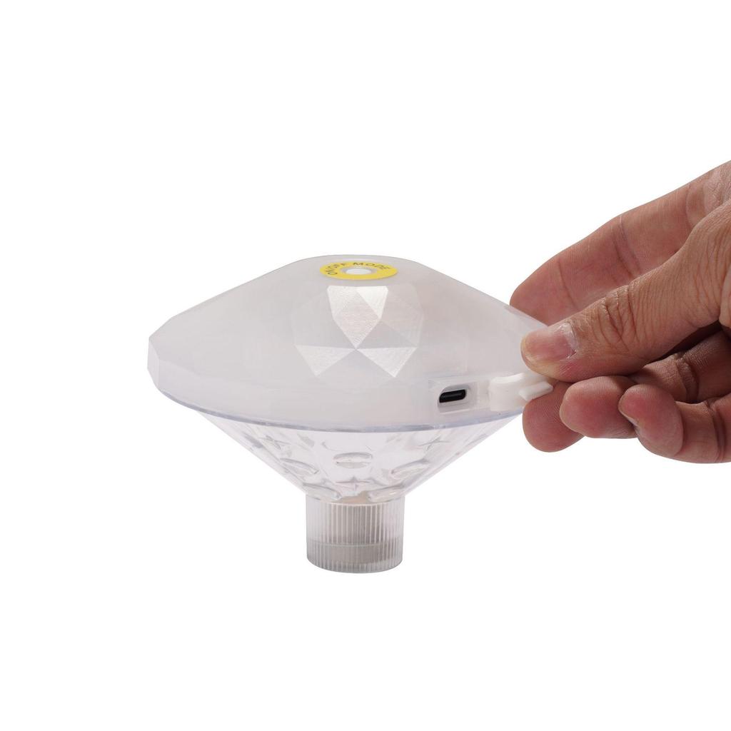 Creative USB Rechargeable LED Bath Light for Kids - Colorful Floatable Light for Bathtubs and Pools