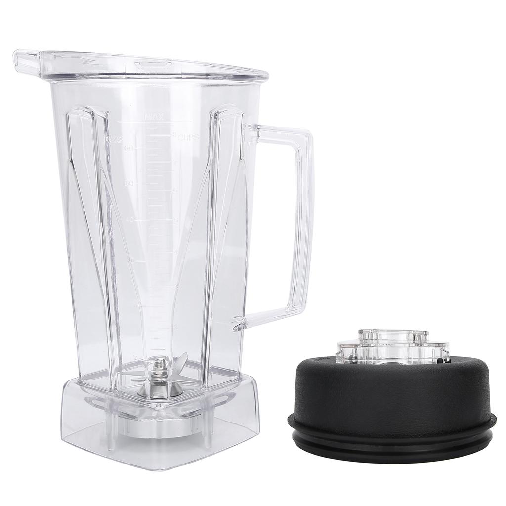 Juicer 2L Container with Upper Cover Blade Appliance Accessory Fit for Vitamix Blender