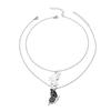 Butterfly Pendant Necklace For Women Men Animal Themed Jewelry Gift For Fall Winter Fashion