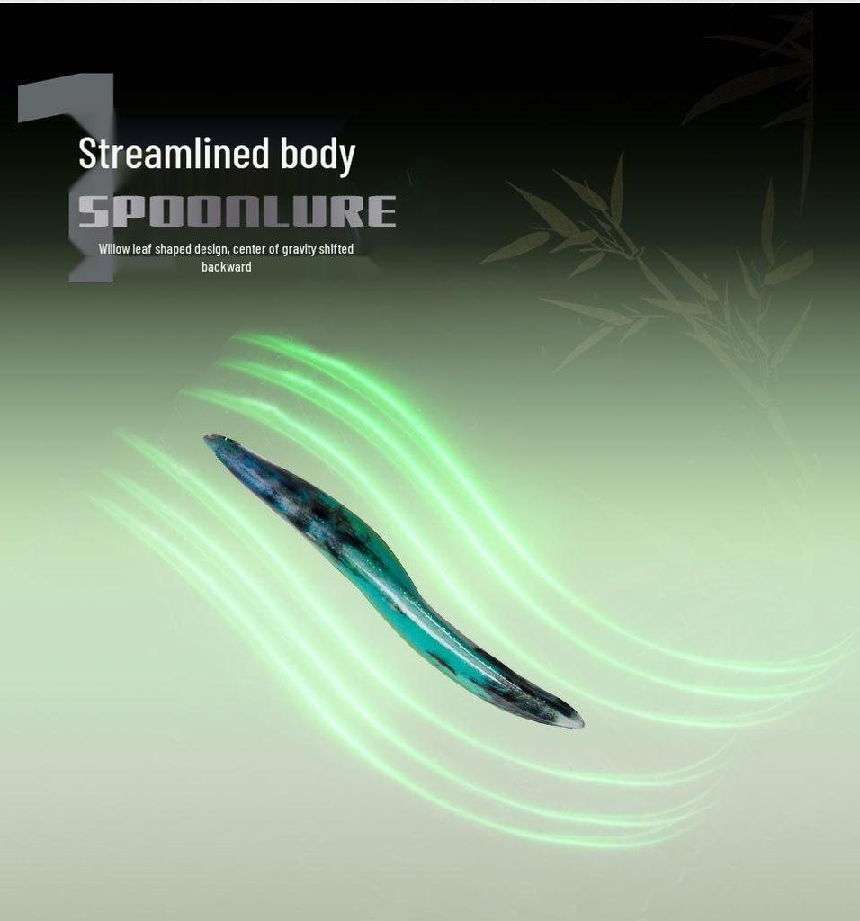 LETOYO UV Luminous 3D Printed Double-sided Trout and Asp Bait