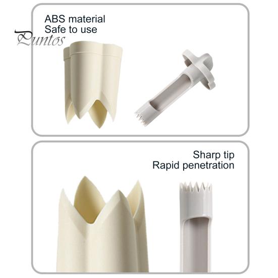2-in-1 Jalapeno Pepper Corer Remover Tool Large Small Corer Sizes Comfortable Grips Rust-resistant Durable Chili Seeds Remover