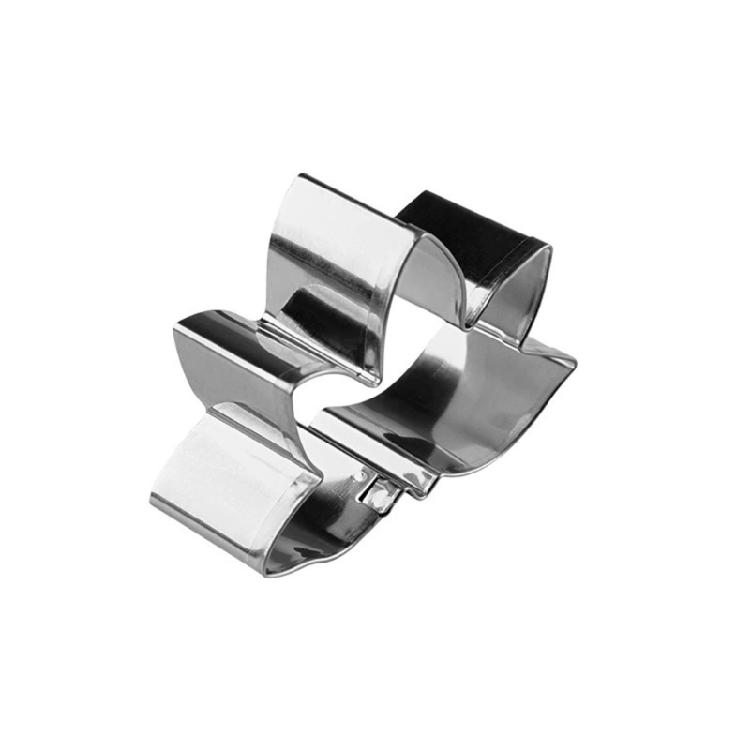 7PCS Stainless Steel Material Pressable Biscuit Cutters Set Cookie Baking Molds