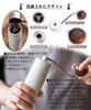 Manual Coffee Grinder with Stainless Steel Mortar and Visible Grinding Dial, High-Precision Grinding, Labor-Saving Grinding, Compact Design,