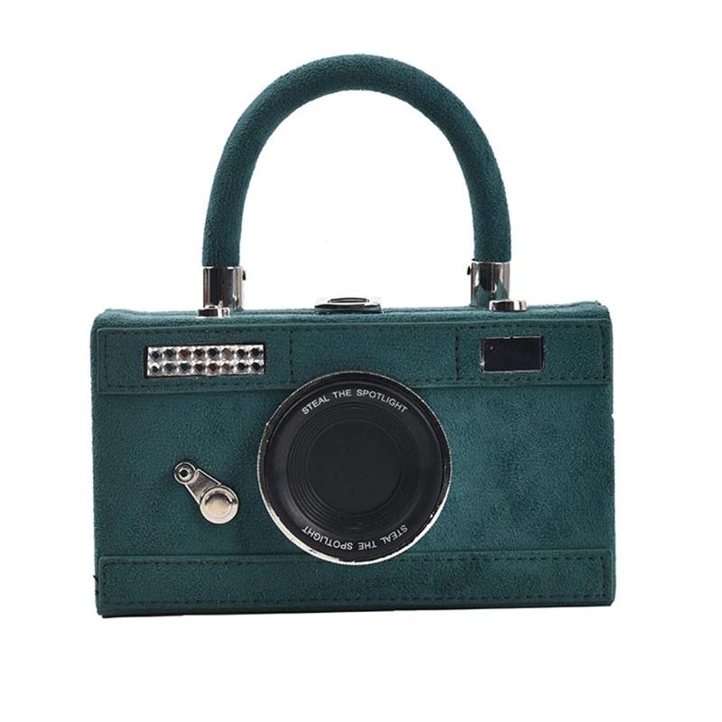 Женская персональная модная сумочка-клатч в форме камеры, женская повседневная мини-сумка через плечо, маленькая сумка на плечо, кошелек