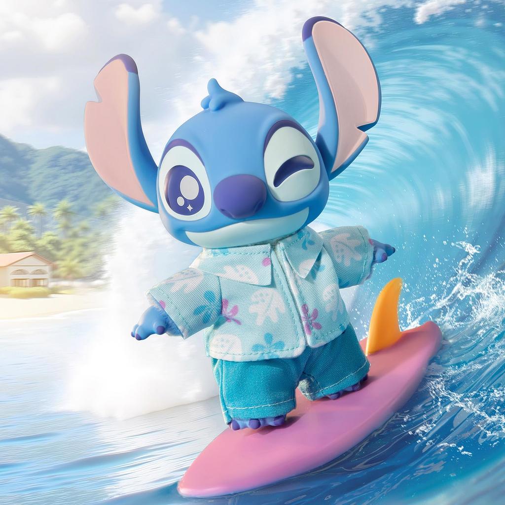 TOP TOY Disney Stitch Show Series Gachapon Blind Box Figure Soft Vinyl PVC Premium Toy Birthday Gift for Stitch Character Collectors Dress-Up [1