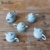 Mini Kiln Porcelánová konvice Keramická konvička na konvice na čaj Malá čajová zvířátka Ozdoby do čajovny Kuchyňská konvice