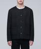 Musinsa Standard Round Neck Tweed Jacket [Black]