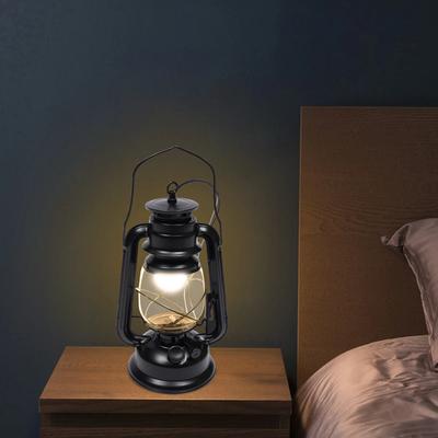 Rustic Lantern Wall Light, Vintage Wall Lamp, Indoor Old-Fashioned Hallway Farmhouse Loft Light (Black, 1 Piece)
