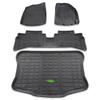 Non-Slip Eco-Friendly TPE Foot and Trunk Mats for Right-Hand Drive Toyota Aqua Prius C