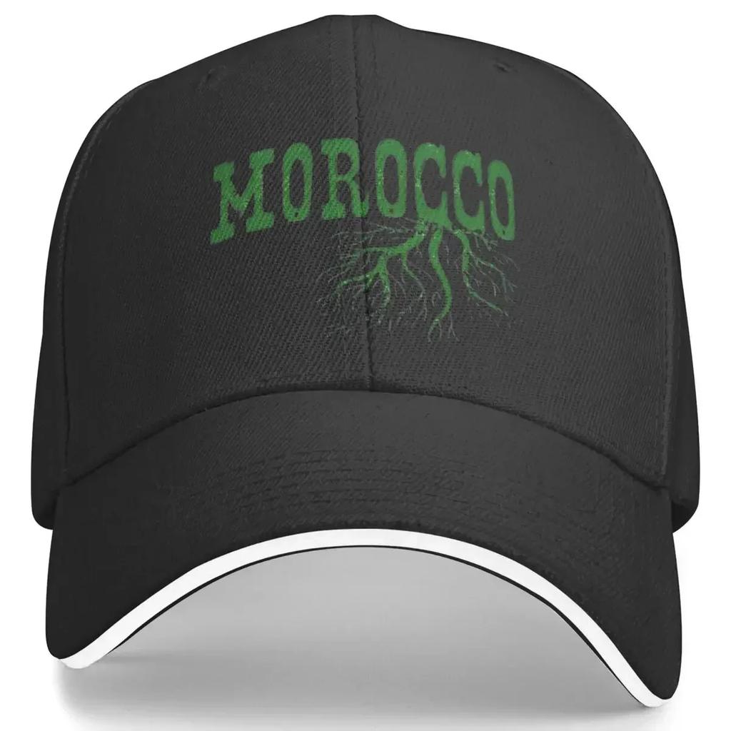 Morocco Roots Casual Baseball Cap Spring Trucker Hat Breathable Tennis Skate Snapback Cap Women Men Fashion Baseball Caps