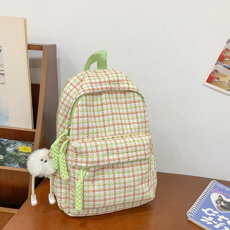 Korean Version of Junior High School Students' Large capacity Backpack Simple Middle School Students' Small Fresh Backpack