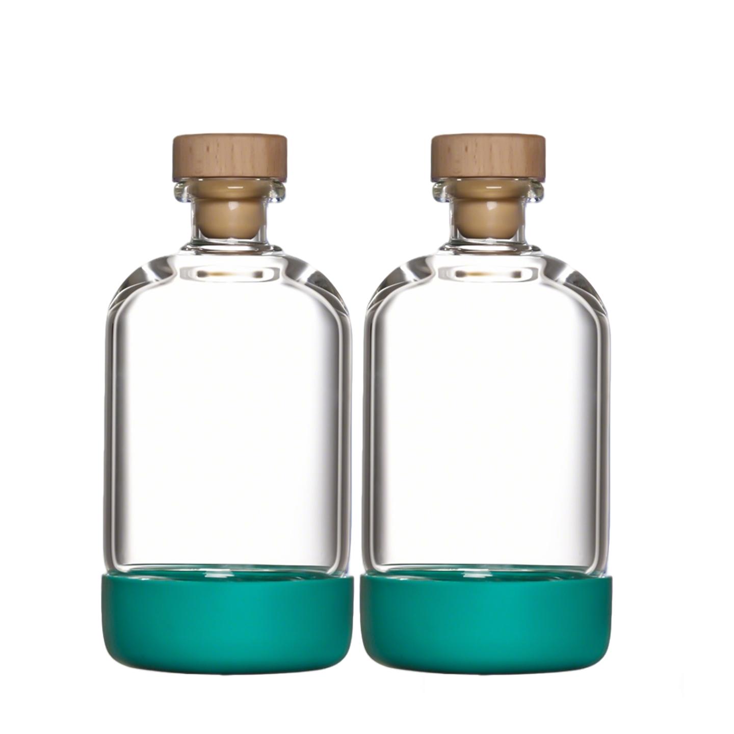 

Inmeet Bar Professional 2PCS Immersion Bottle Set Multi-use Glass Bottle with Stopper for Wine Juice Oil Household Use