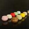 Mini Chinese-style Portable Ceramic Fragrance Powder Jar Lipstick Sealed Storage Beauty Cream Square Sub-packing Jar