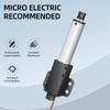 Actuator liniar telescopic mini micro 6V/12V/24VDC actuator liniar electric alternativ de ridicare cursă 10-200mm
