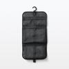 Muji Nylon Mesh Hanging Toiletries Case Black Approximately 2115cm OHH39A4A