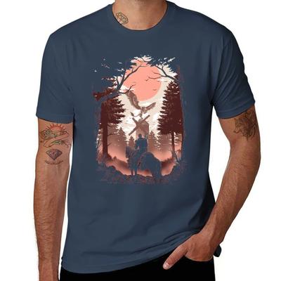 The Wild Hunt T-Shirt T Shirt Custom Print Graphic T Shirts for Man Anime T Shirts Oversize T-Shirt