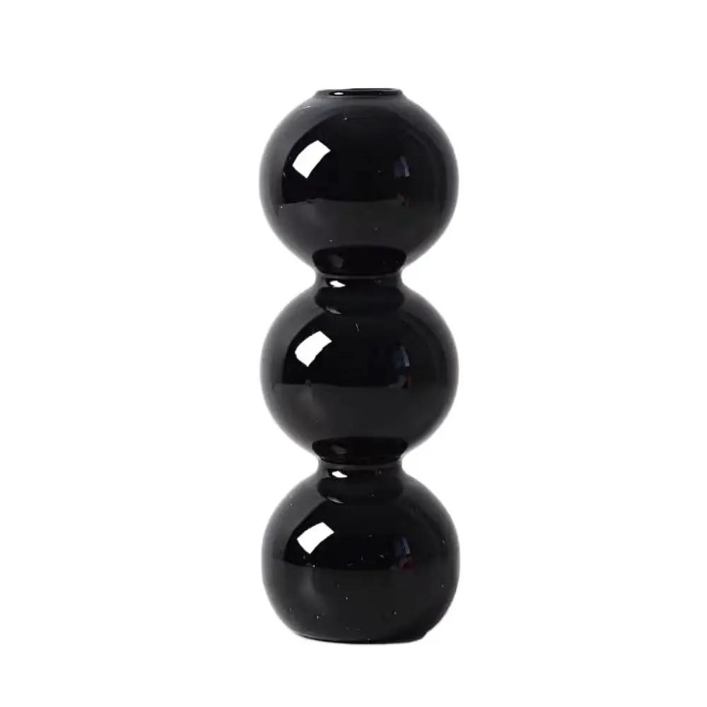 Romantic Glass Vase Modern Creative Hydroponic Flower Pot Funny Simple Spherical Flower Vase Dining Room