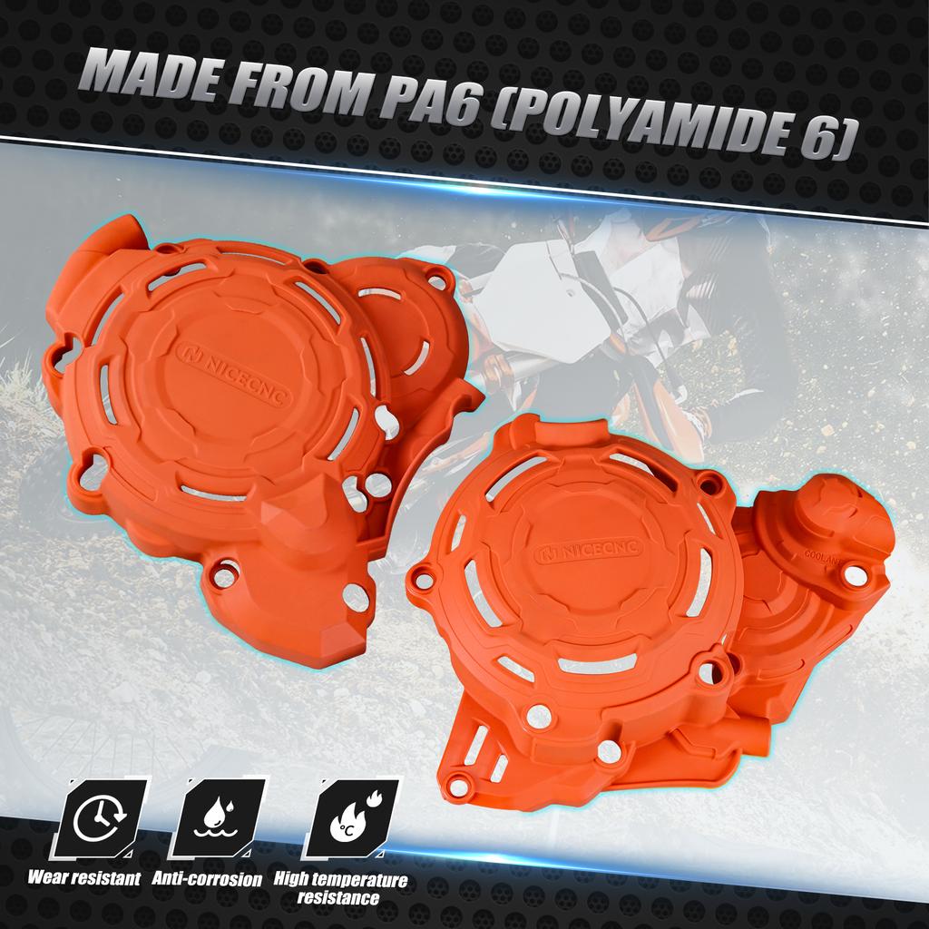 NICECNC For KTM EXC 300 EXC 250 XCW 300 2024-2026 SX 250 XC 250 300 2023-2026 Crankcase Ignition Clutch Cover For GasGas EC 300