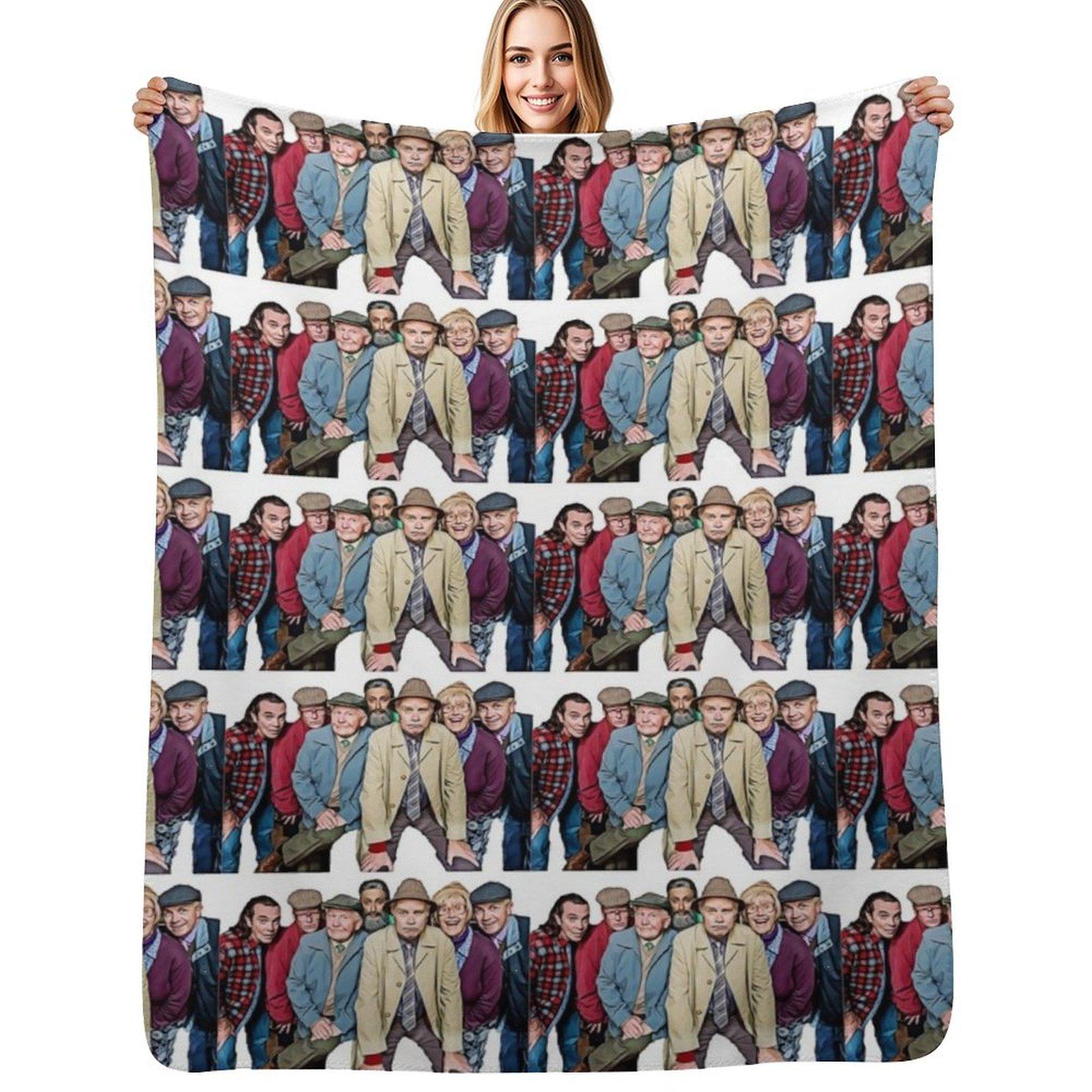 Still Game Crew, The Clansman Throw Blanket Fade Resistant Durable Throw Blanket Size: 75*100cm, Weight: 230 GSM