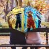 1 PC Automatic Folding Umbrella - Dragon Ball Z Pattern Portable Foldable Design With 8 Ribs Christmas Birthday Gifts