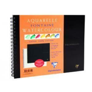 Clairefontaine Aquarelle 300g Tapis spirale 24x…