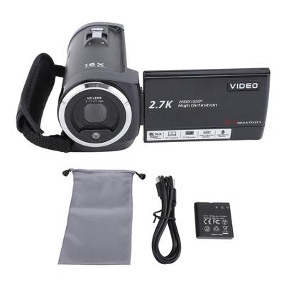 2.7K Video Kamera 50MP 2.8 İnç 270 Derece Döndürülebilir Ekran 16X Dijital Zoom Dijital