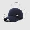 Men's Winter Hat Middle-Aged Hat Thick Warm Ear Protection Baseball Cap Outdoor Cap