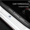 Nuovo Battitacco Trasparente Decorativo per VW For Volkswagen Car Badge Sticker per Volkswagen Golf 4 5 6 7 R GTI TSI