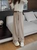 Pantaloni da donna a vita alta a gamba larga Sticky Rice - Pantaloni casual a gamba dritta a vestibilità ampia per primavera/autunno