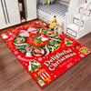 Delightful Christmas Carpet suitable as a non-slip mat for the living room or bedroom sofa