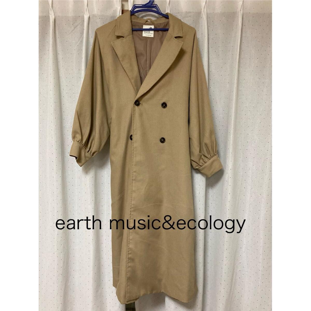earth music&ecology earth music & ecology long coat F size