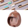 Cute Toothbrush Holder Multipurpose Punch Free Cartoon Animal Wall Mounted Toothbrush Stand for