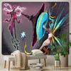 Ancient Battlefield Dragon Tapestry Office Living Room Decoration Home Wall Tapestry
